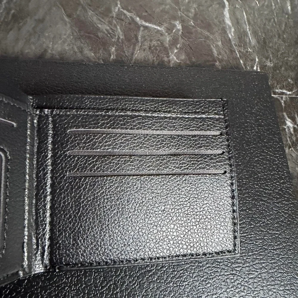Silver Chrome Steel Y2k Ankh Wallet Brand New